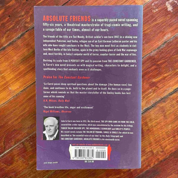 Absolute Friends – John Le Carré secondhand book