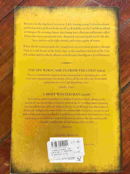 Our Kind Of Traitor – John Le Carré secondhand book