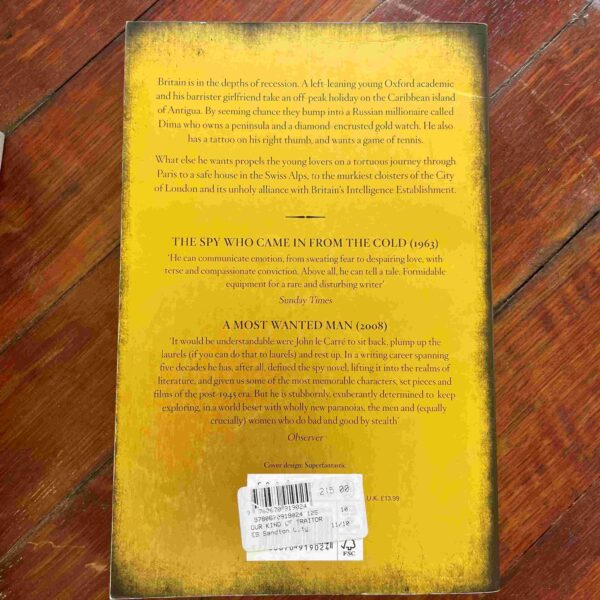 20260131_084612580_iOS Our Kind Of Traitor – John Le Carré secondhand book