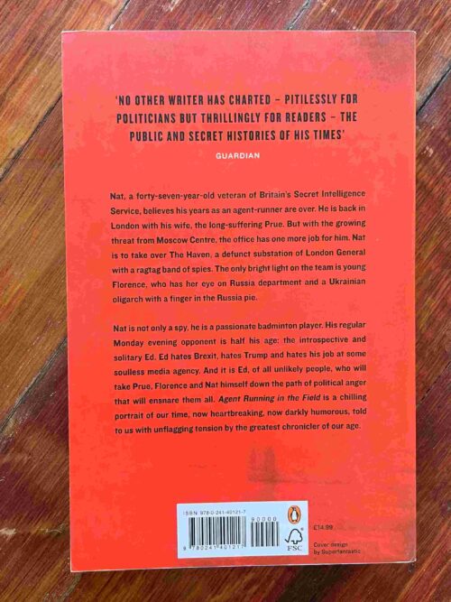 Agent Running In The Field – John Le Carré secondhand book