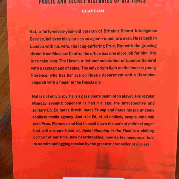 Agent Running In The Field – John Le Carré secondhand book