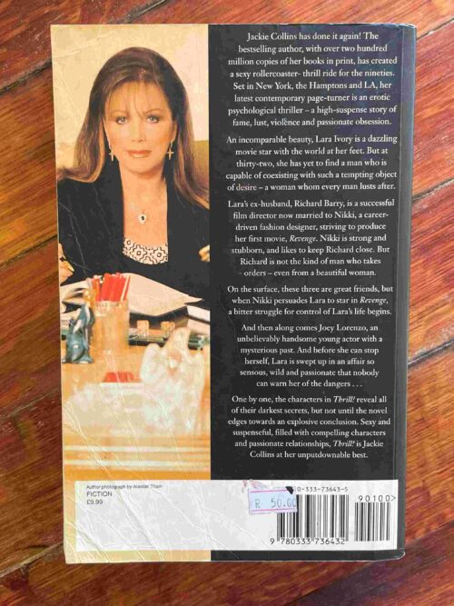 Thrill – Jackie Collins secondhand book