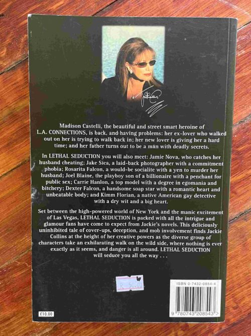 Lethal Seduction – Jackie Collins secondhand book