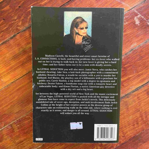 Lethal Seduction – Jackie Collins secondhand book