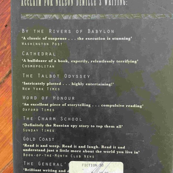 Spencerville – Nelson De Mille secondhand book