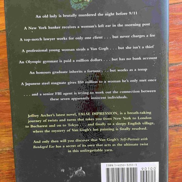 False Impression – Jeffrey Archer secondhand book