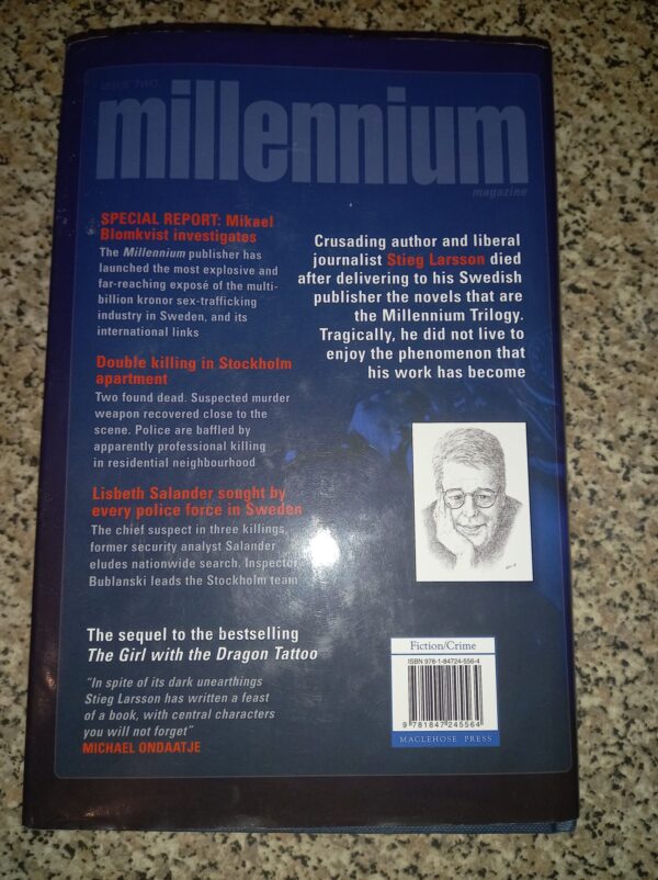 The Girl Who Played With Fire – Stieg Larsson secondhand book