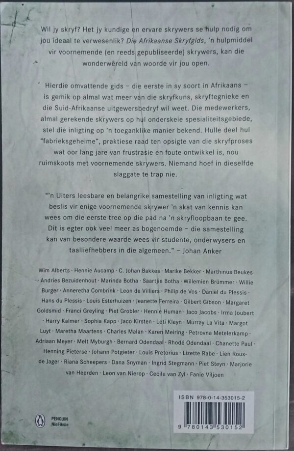 Die Afrikaanse Skryfgids – Riana Scheepers, Leti Kleyn secondhand book