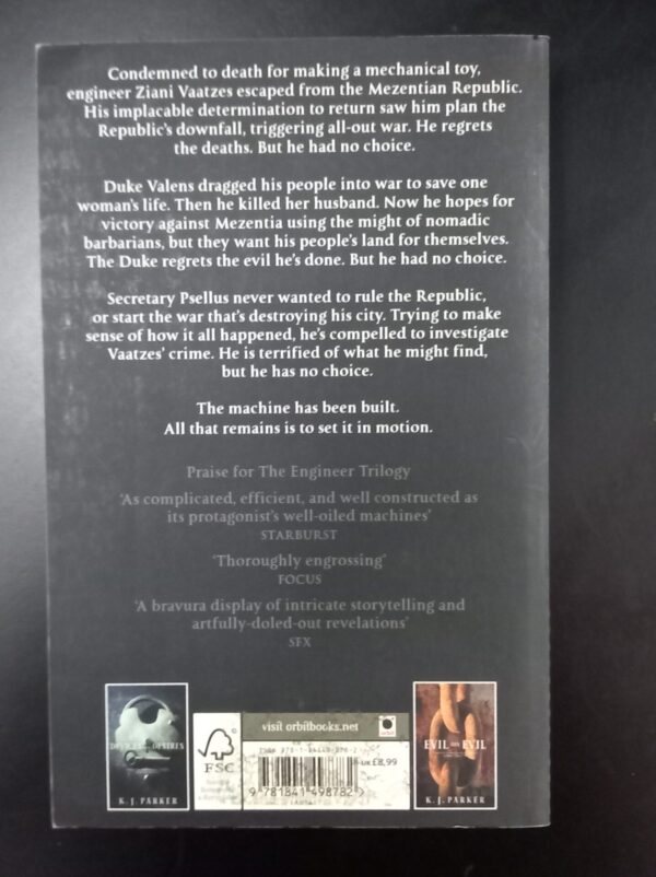 The Escapement – K.J. Parker secondhand book