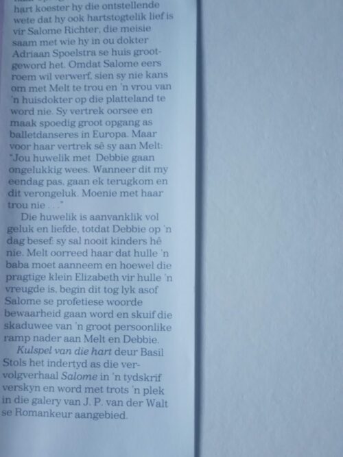 Kulspel van die hart – Basil Stols secondhand book