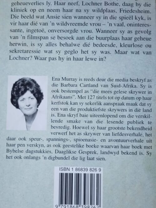 Die vrou in die spieël – Ena Murray secondhand book