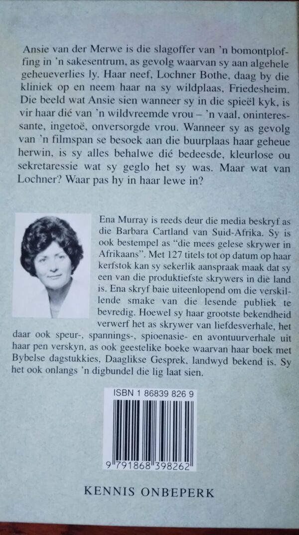 Die vrou in die spieël – Ena Murray secondhand book