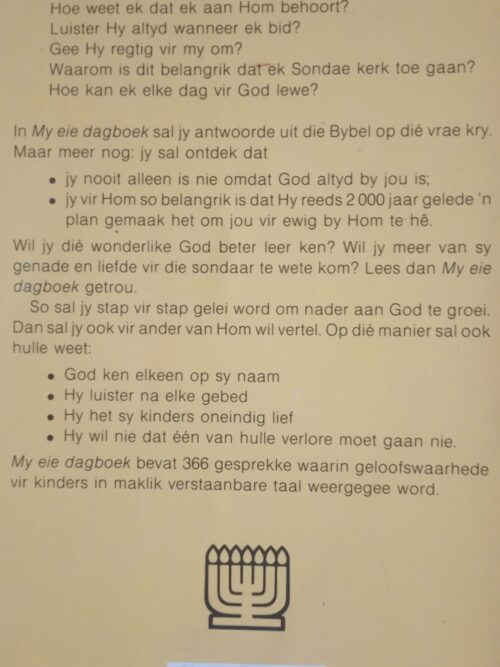 My Eie Dagboek – Nina Smit secondhand book