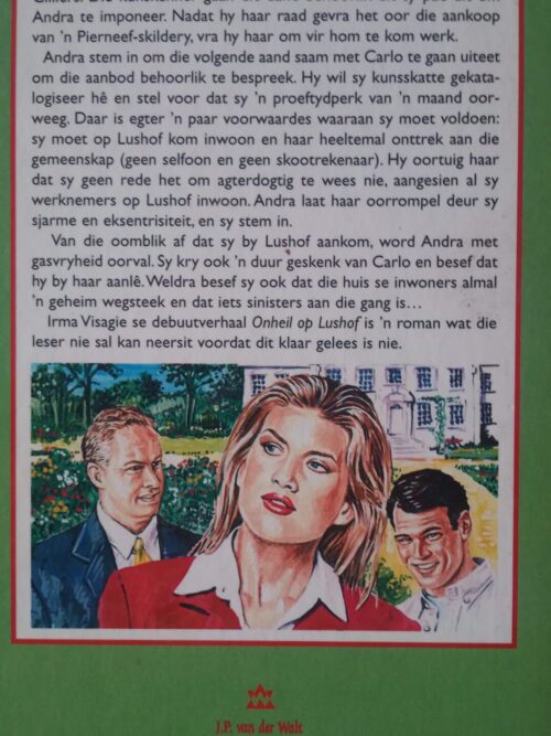 Onheil Op Lushof – Irma Visagie secondhand book