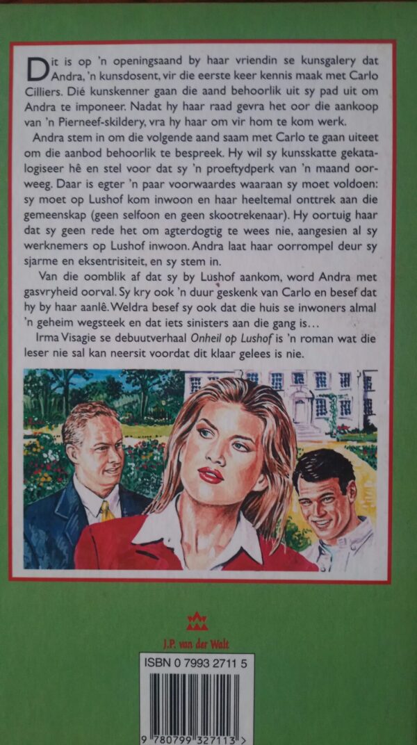 Onheil Op Lushof – Irma Visagie secondhand book