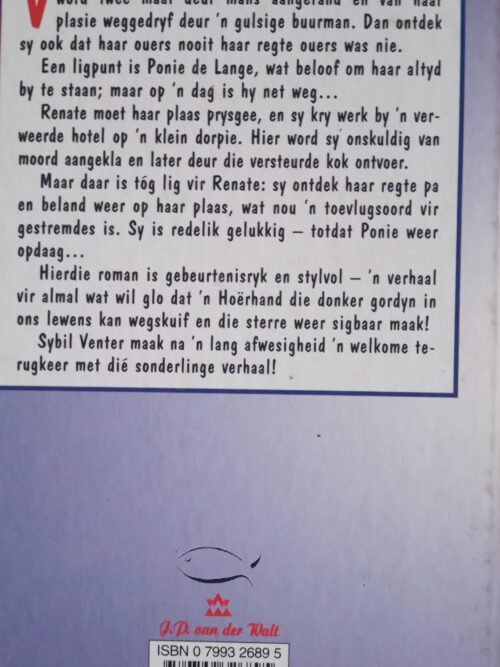 Tel die sterre- Sybil Venter secondhand book