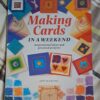 Making Cards In A Weekend - Jain Suckling Making Cards In A Weekend – Jain Suckling secondhand book