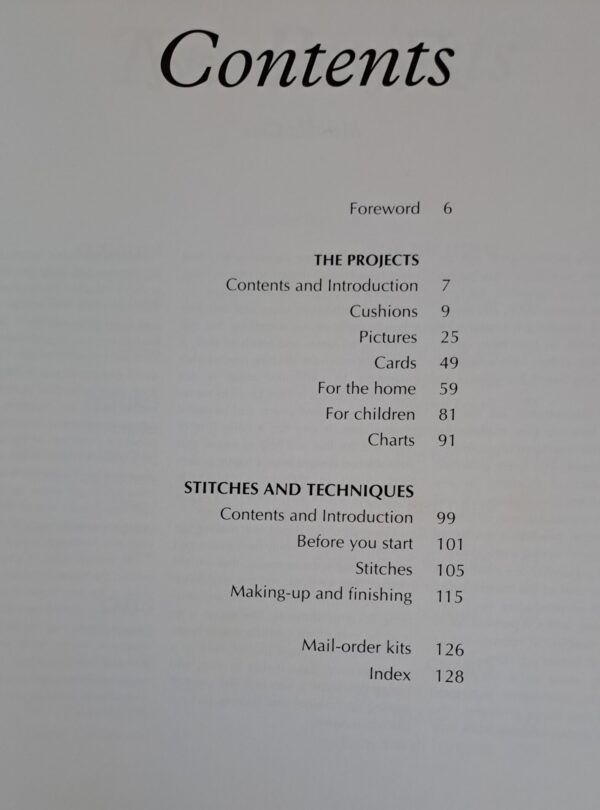 The Cross-Stitch Collection – Marshall Cavendish secondhand book