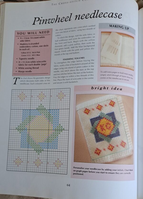 The Cross-Stitch Collection – Marshall Cavendish secondhand book