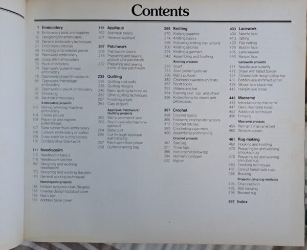 Reader’s Digest Complete Guide To Needlework – Virginia Colton secondhand book