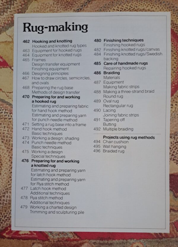 Reader’s Digest Complete Guide To Needlework – Virginia Colton secondhand book