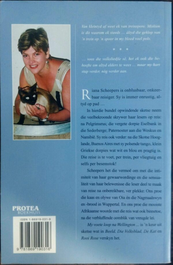 My Voete Loop Na Wellington – Riana Scheepers secondhand book