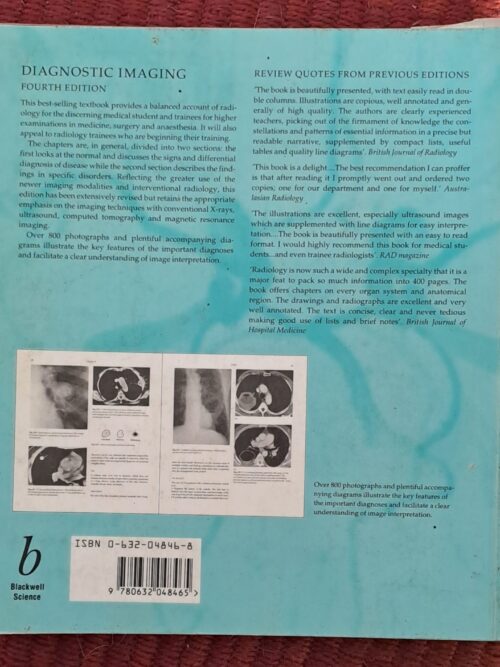 Diagnostic Imaging – Peter Armstrong & Martin L. Wastie secondhand book