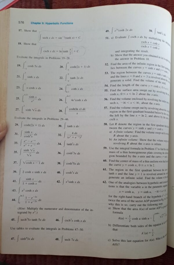 Calculus And Analytic Geometry – Thomas Finney secondhand book
