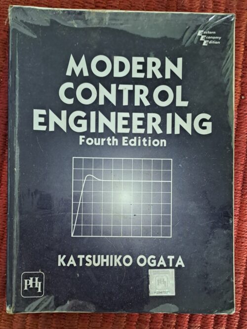 20260222_093443 Modern Control Engineering – Katsuhiko Ogata secondhand book