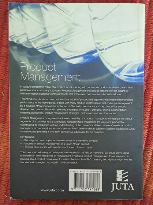 Product Management – Cornelius Bothma secondhand book