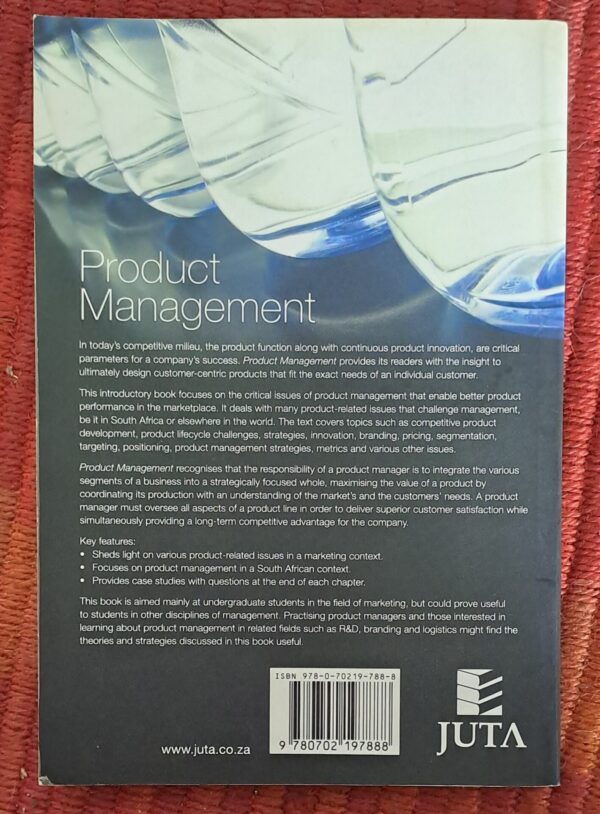 Product Management – Cornelius Bothma secondhand book