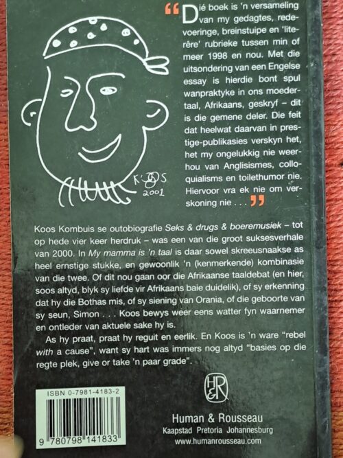 My Mamma Is ‘n Taal – Koos A. Kombuis secondhand book