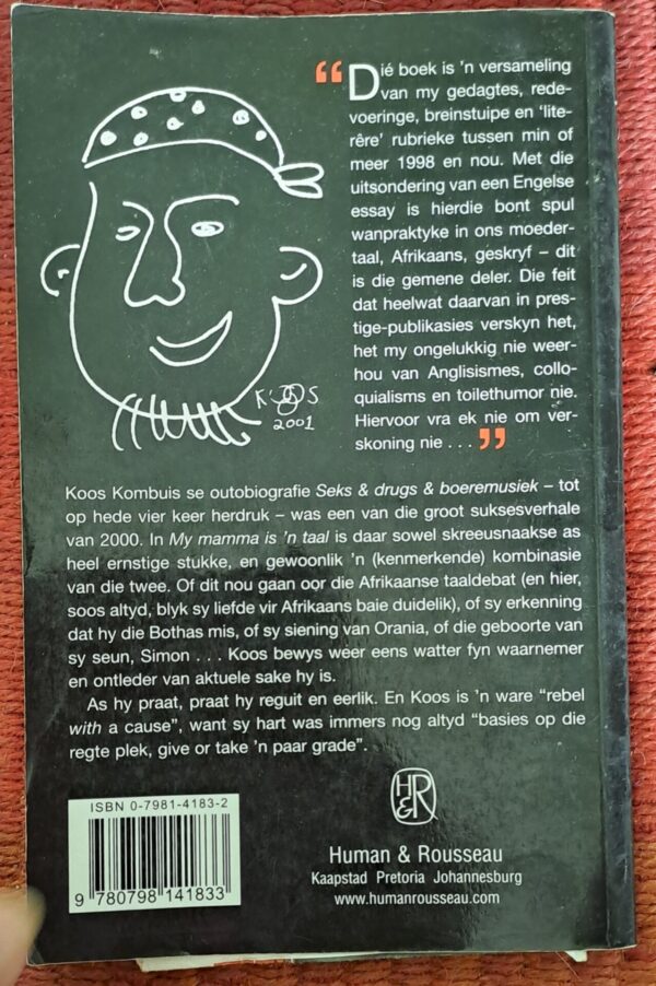 20260222_094044 My Mamma Is ‘n Taal – Koos A. Kombuis secondhand book