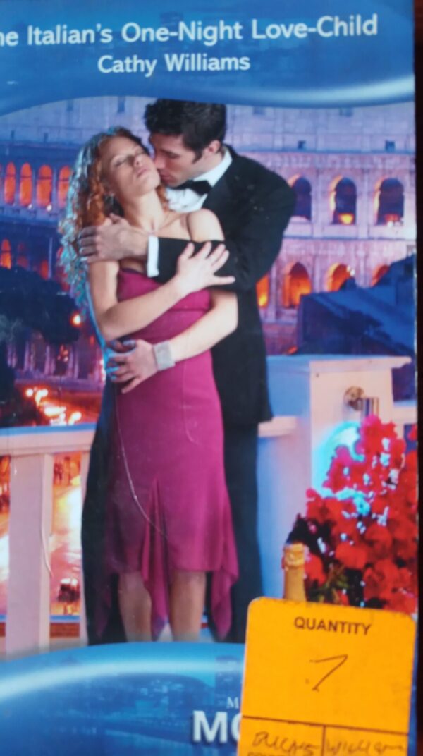 The Italian’s One-Night Love-Child – Cathy Williams secondhand book