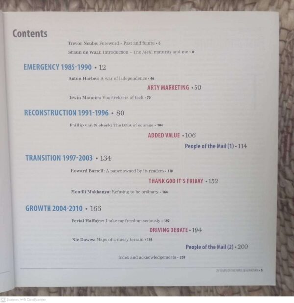25 Years of the Mail & Guardian4 25 Years Of The Mail & Guardian — Shaun De Waal secondhand book