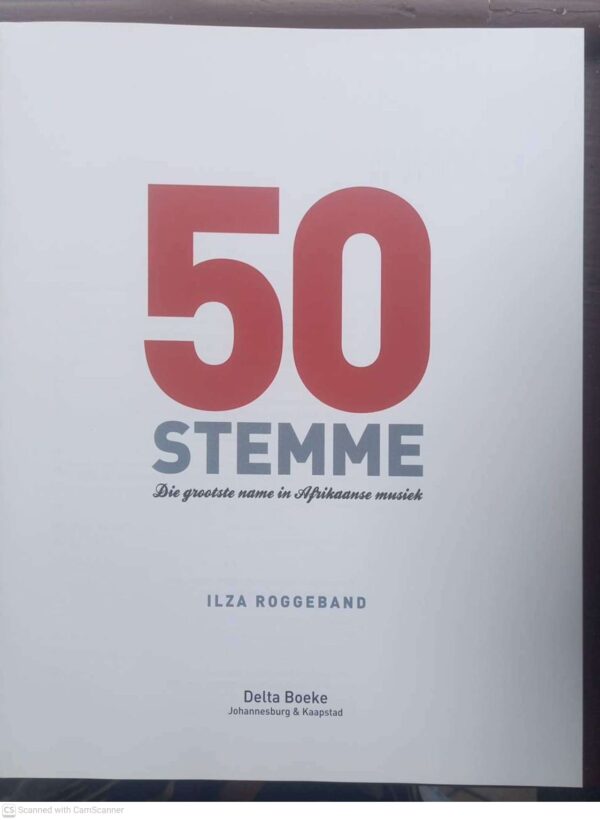 50 Stemme – Ilza Roggeband secondhand book