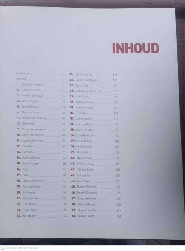 50 Stemme – Ilza Roggeband secondhand book