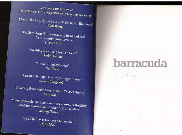 Barracuda — Christos Tsiolkas secondhand book
