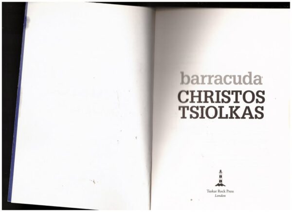 Barracuda — Christos Tsiolkas secondhand book