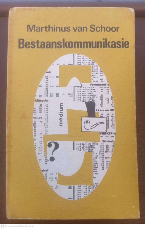 Bestaanskommunikasie -- Marthinus Van Schoor Bestaanskommunikasie — Marthinus Van Schoor secondhand book