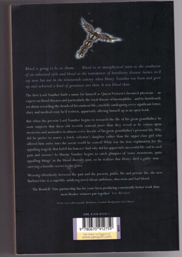 Blood Doctor2 The Blood Doctor – Barbara Vine secondhand book