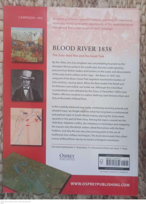 Blood River 1838: The Zulu-Boer War And The Great Trek — Ian Knight secondhand book