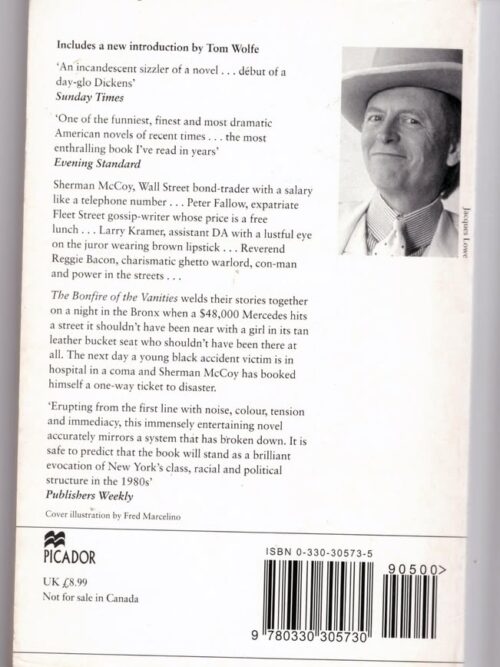 The Bonfire Of The Vanities – Tom Wolfe secondhand book