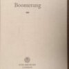 Boomerang6 Boomerang — Joy Packer secondhand book