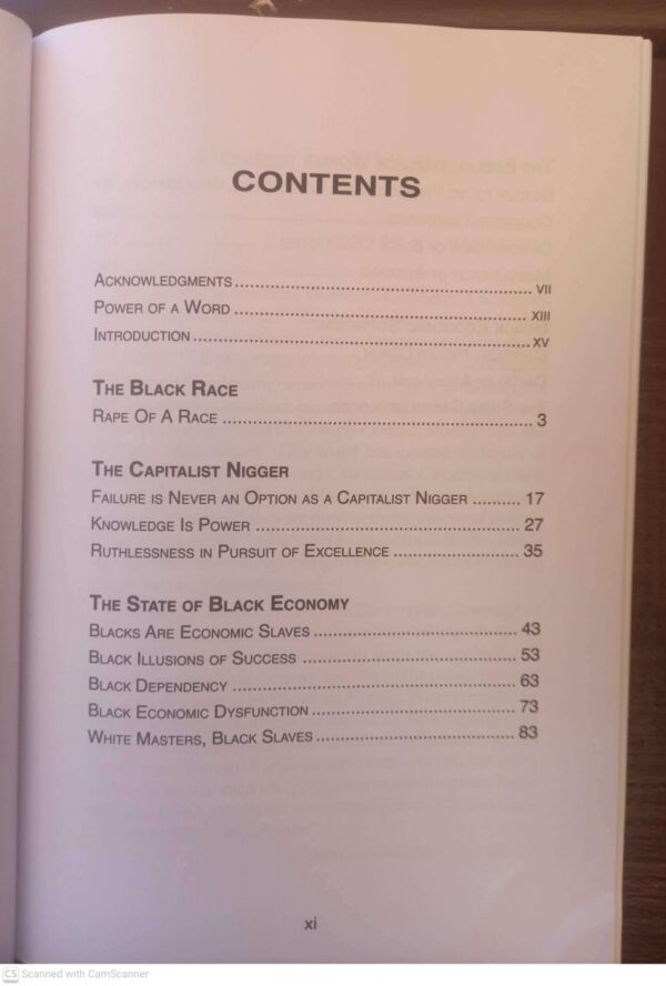 Capitalist Nigger5 Capitalist Nigger — Chika Onyeani secondhand book