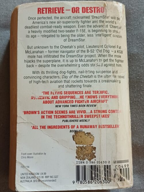 Day Of The Cheetah – Dale Brown secondhand book