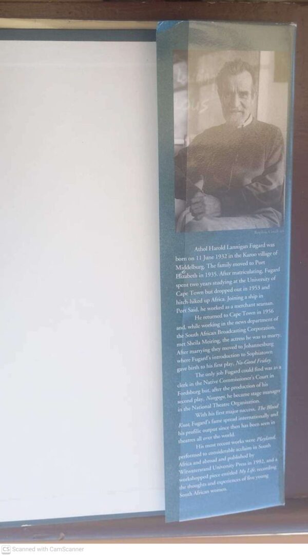 Cousins: A Memoir — Athol Fugard secondhand book