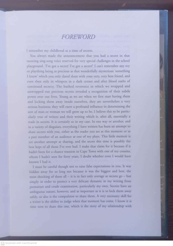 Cousins: A Memoir — Athol Fugard secondhand book