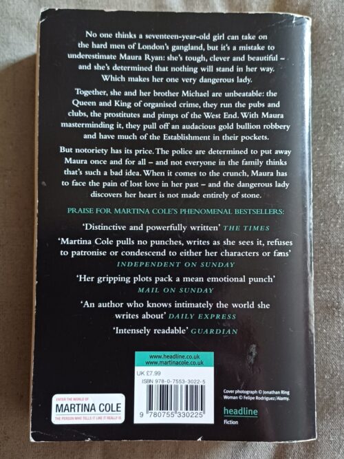 Dangerous Lady – Martina Cole secondhand book