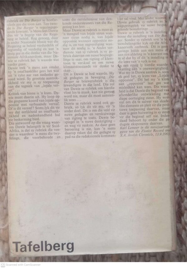 Dawie2 Dawie: 1946-1964 – Louis Louw secondhand book